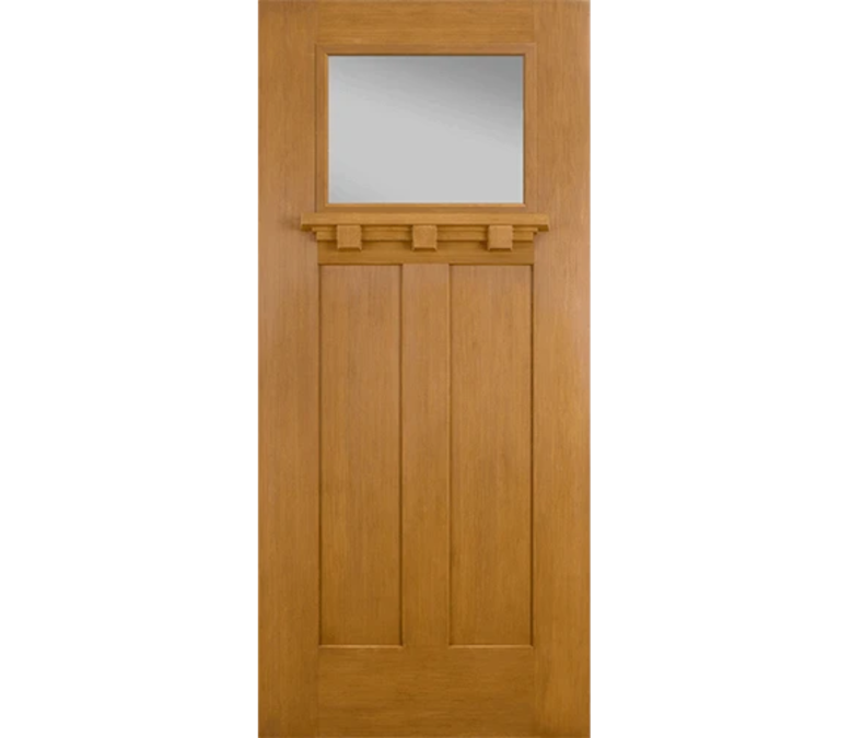 South Bend Craftsman Light Fiberglass Entry Door