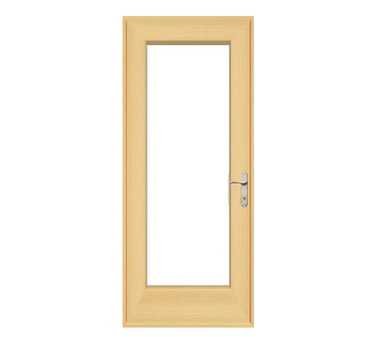 South Bend Pella Lifestyle Series Wood Hinged Patio Doors