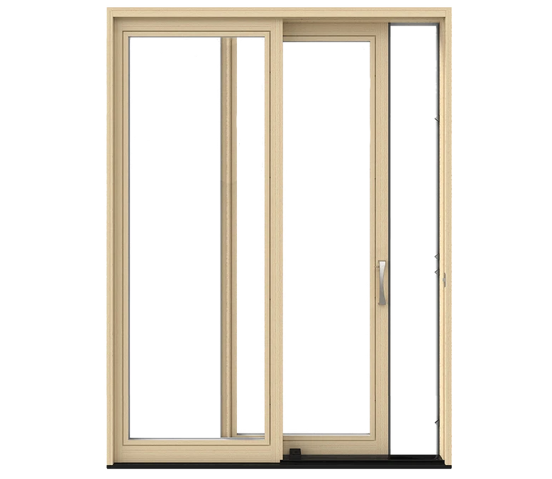 South Bend Pella Lifestyle Series Wood Sliding Patio Doors