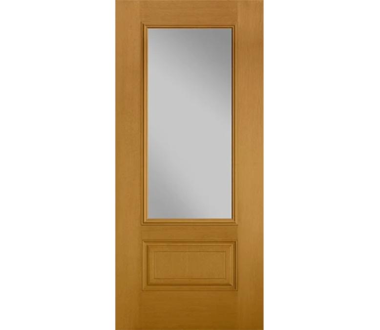 South Bend Three Quaters light Fiberglass Entry Door