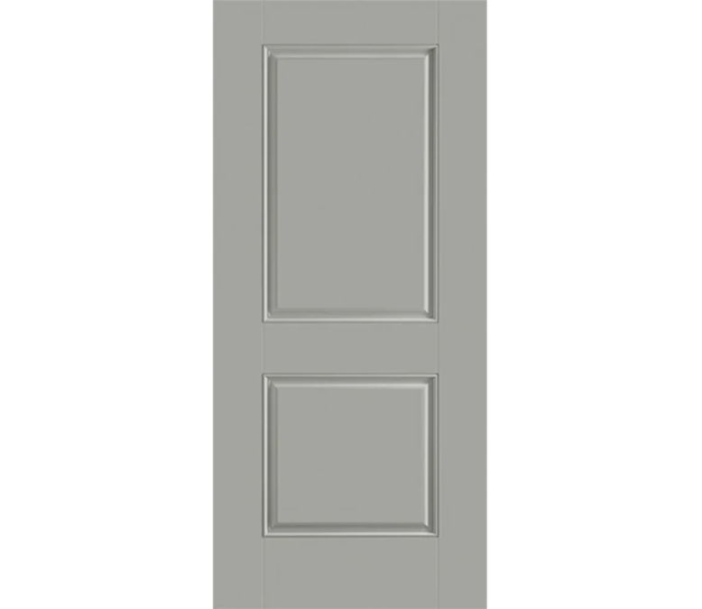 South Bend Two Panel Square Fiberglass Entry Door